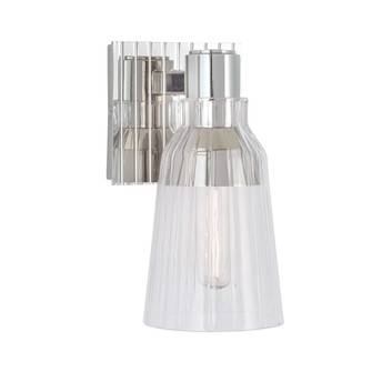 Carnival One Light Wall Sconce in Polished Nickel (185|8157-PN-CL)
