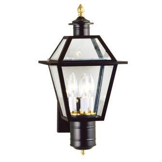 Lexington Three Light Wall Mount in Black (185|2233-BL-CL)