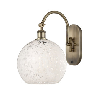 Ballston One Light Wall Sconce in Antique Brass (405|918-1W-AB-G1216-10WM)