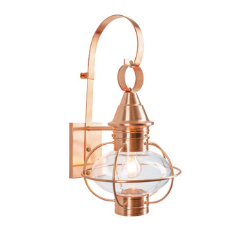 American Onion One Light Outdoor Wall Mount in Copper (185|1712-CO-CL)