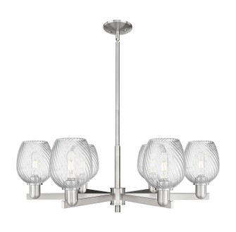 Arcadia Six Light Chandelier in Satin Nickel (405|716-6CR-SN-G292)