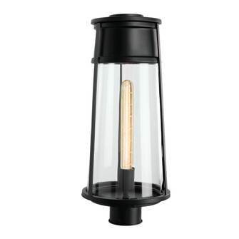 Cone One Light Post Mount in Matte Black (185|1247-MB-CL)