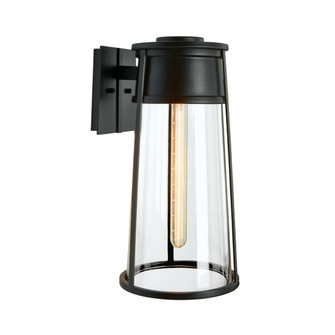 Cone One Light Wall Sconce in Matte Black (185|1246-MB-CL)