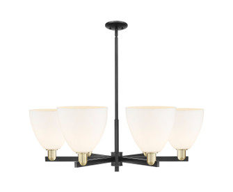 Arcadia Six Light Chandelier in Black Antique Brass (405|716-6CR-BAB-GBD-91)