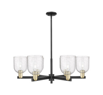 Arcadia Six Light Chandelier in Black Antique Brass (405|716-6CR-BAB-G558-6SDY)