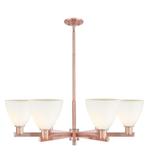 Arcadia Six Light Chandelier in Antique Copper (405|716-6CR-AC-GBD-751)