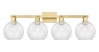 Arcadia Four Light Bath Vanity in Satin Gold (405|716-4W-SG-G122-8)