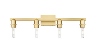 Arcadia Four Light Bath Vanity in Satin Gold (405|716-4W-SG)