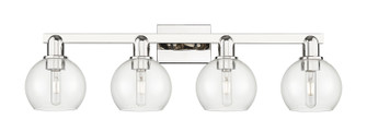 Arcadia Four Light Bath Vanity in Polished Nickel (405|716-4W-PN-G122-6)