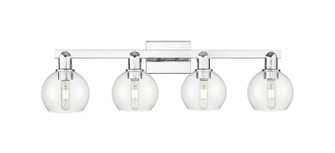 Arcadia Four Light Bath Vanity in Polished Chrome (405|716-4W-PC-G122-6)