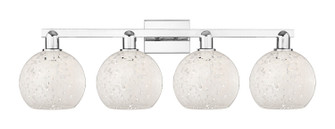 Arcadia Four Light Bath Vanity in Polished Chrome (405|716-4W-PC-G1216-8WM)