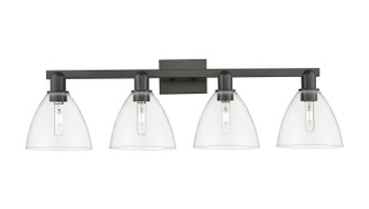 Arcadia Four Light Bath Vanity in Matte Black (405|716-4W-BK-GBD-752)