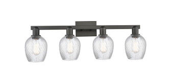 Arcadia Four Light Bath Vanity in Matte Black (405|716-4W-BK-G292)