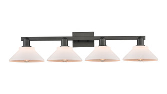 Arcadia Four Light Bath Vanity in Matte Black (405|716-4W-BK-G131)