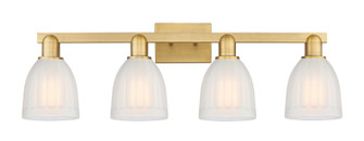 Arcadia Four Light Bath Vanity in Brushed Brass (405|716-4W-BB-G441)