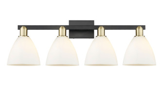 Arcadia Four Light Bath Vanity in Black Antique Brass (405|716-4W-BAB-GBD-751)