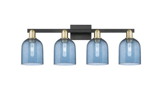 Arcadia Four Light Bath Vanity in Black Antique Brass (405|716-4W-BAB-G558-6BL)
