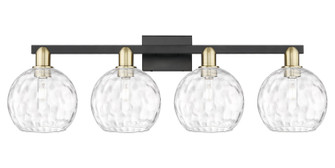 Arcadia Four Light Bath Vanity in Black Antique Brass (405|716-4W-BAB-G1215-8)