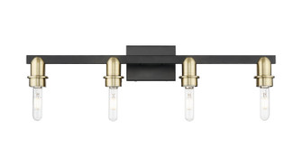 Arcadia Four Light Bath Vanity in Black Antique Brass (405|716-4W-BAB)