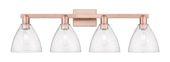 Arcadia Four Light Bath Vanity in Antique Copper (405|716-4W-AC-GBD-754)