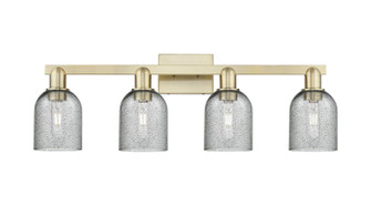 Arcadia Four Light Bath Vanity in Antique Brass (405|716-4W-AB-G257)