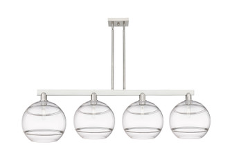 Arcadia Four Light Island Pendant in Brushed Satin Nickel (405|716-4I-SN-G556-12CL)