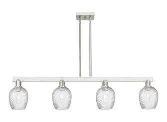 Arcadia Four Light Island Pendant in Brushed Satin Nickel (405|716-4I-SN-G292)