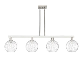 Arcadia Four Light Island Pendant in Brushed Satin Nickel (405|716-4I-SN-G1215-8)