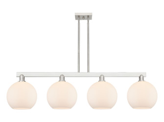 Arcadia Four Light Island Pendant in Brushed Satin Nickel (405|716-4I-SN-G121-10)
