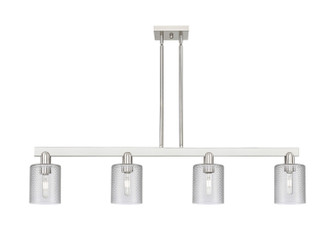 Arcadia Four Light Island Pendant in Brushed Satin Nickel (405|716-4I-SN-G112)