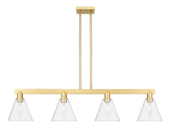 Arcadia Four Light Island Pendant in Satin Gold (405|716-4I-SG-GBC-82)