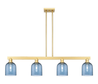 Arcadia Four Light Island Pendant in Satin Gold (405|716-4I-SG-G558-6BL)