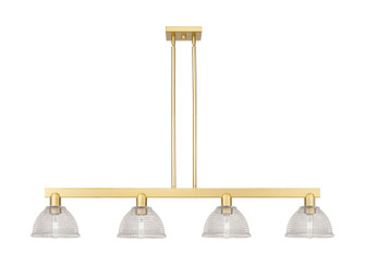 Arcadia Four Light Island Pendant in Satin Gold (405|716-4I-SG-G422)