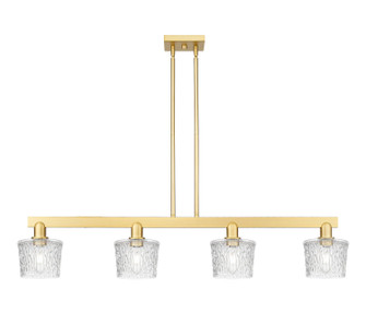 Arcadia Four Light Island Pendant in Satin Gold (405|716-4I-SG-G402)