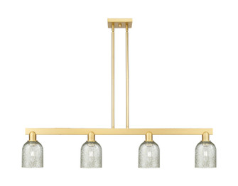 Arcadia Four Light Island Pendant in Satin Gold (405|716-4I-SG-G259)