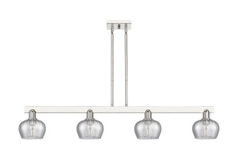 Arcadia Four Light Island Pendant in Polished Nickel (405|716-4I-PN-G93)