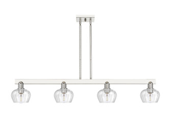Arcadia Four Light Island Pendant in Polished Nickel (405|716-4I-PN-G92)