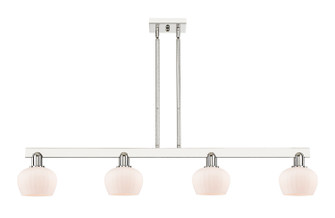 Arcadia Four Light Island Pendant in Polished Nickel (405|716-4I-PN-G91)
