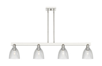 Arcadia Four Light Island Pendant in Polished Nickel (405|716-4I-PN-G382)