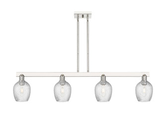 Arcadia Four Light Island Pendant in Polished Nickel (405|716-4I-PN-G292)