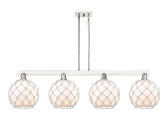 Arcadia Four Light Island Pendant in Polished Nickel (405|716-4I-PN-G121-10RW)