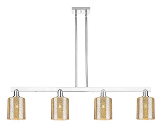 Arcadia Four Light Island Pendant in Polished Nickel (405|716-4I-PN-G116)