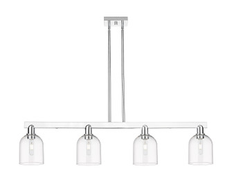 Arcadia Four Light Island Pendant in Polished Chrome (405|716-4I-PC-G558-6CL)