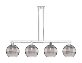 Arcadia Four Light Island Pendant in Polished Chrome (405|716-4I-PC-G556-10SM)