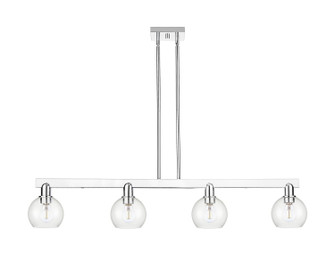 Arcadia Four Light Island Pendant in Polished Chrome (405|716-4I-PC-G122-6)