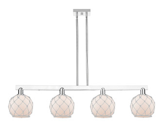 Arcadia Four Light Island Pendant in Polished Chrome (405|716-4I-PC-G121-8RW)