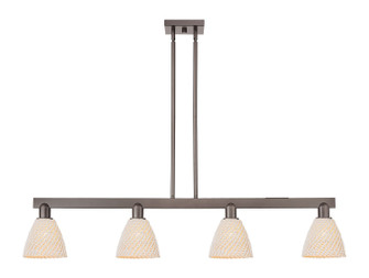Arcadia Four Light Island Pendant in Oil Rubbed Bronze (405|716-4I-OB-NBD-9-NAT)