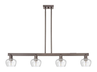 Arcadia Four Light Island Pendant in Oil Rubbed Bronze (405|716-4I-OB-G92)
