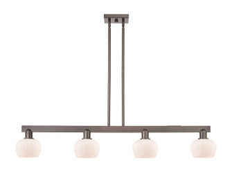 Arcadia Four Light Island Pendant in Oil Rubbed Bronze (405|716-4I-OB-G91)