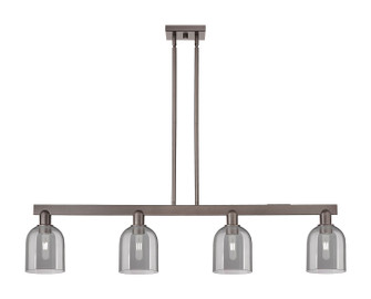 Arcadia Four Light Island Pendant in Oil Rubbed Bronze (405|716-4I-OB-G558-6SM)